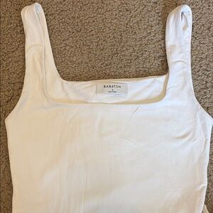 Babaton White Women's Contour Bodysuit